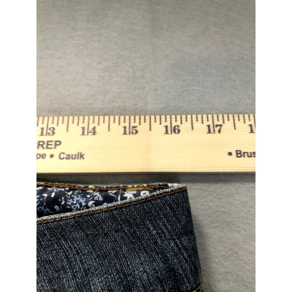 Faded Glory Womens Cropped Stretch Jeans  Size 8 - Picture 6 of 11